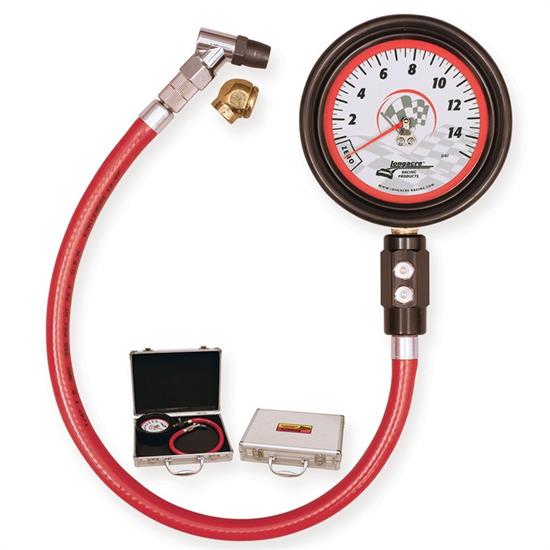 Longacre 52031 Magnum 3 1/2 GID Tire Gauge 0-15 by 1/4 lb