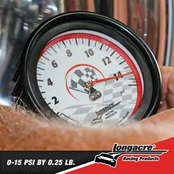 Longacre® 52-52031 Magnum 3 1/2 GID Tire Gauge 0-15 by 1/4 lb