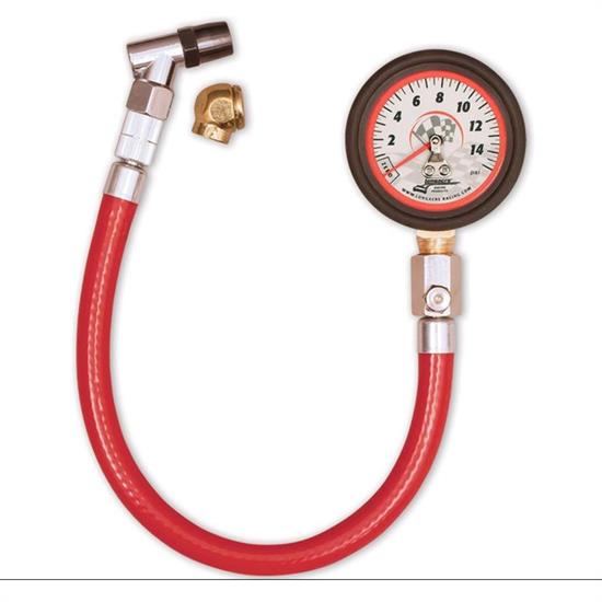 Longacre 52-52033 Tire Pressure Gauge, 2-1/2 Inch, 0-15 PSI