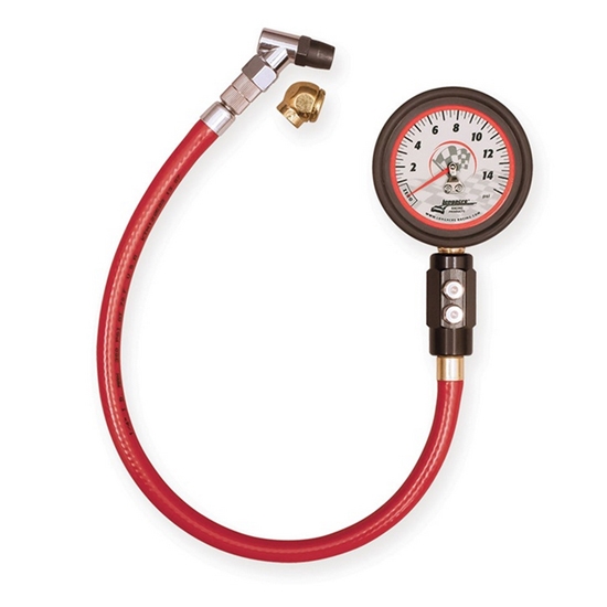 Longacre 52034 0-15 PSI Tire Pressure Gauge, 2 Inch