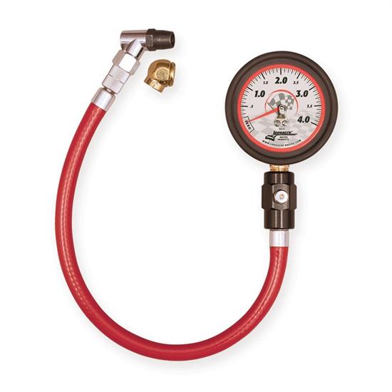 Longacre 52-52073 Deluxe 2 1/2 Metric Gauge 0-4 bar
