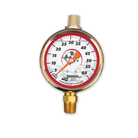 Longacre 52082 Liquid Filled 2 1/2 TPG Head Only 0-60 psi