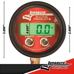 Longacre® 52-53008 Digital Quick Fill Tire Press. Gauge, 0-60