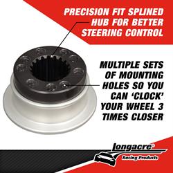 Longacre® 52-56605 Precision Fit Splined Hub Quick Disconnect