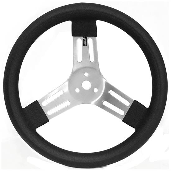 Longacre® 52-56830 13 Inch Kart Steering Wheel, Black