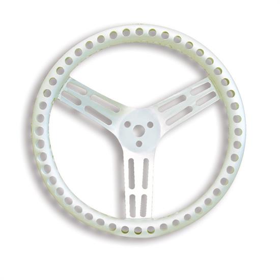 Longacre 52-56835 14 in Uncoated Aluminum Steering Wheel