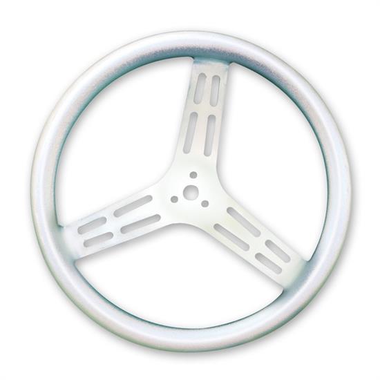 Longacre 52-56836 15 in Uncoated Aluminum Steering Wheel