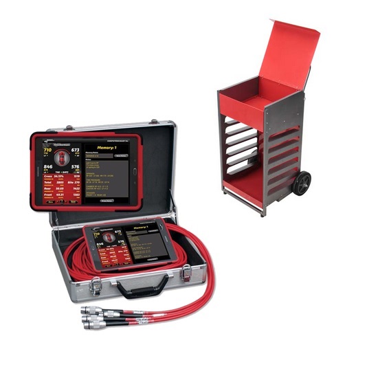Longacre 72617 DX3 Table Computer Scales With Cart