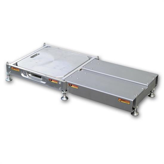 Longacre 72830 Billet Scale Pad Levelers and 18 in. Roll-offs - Set of 4