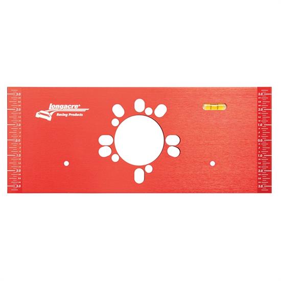 Longacre 79020 Precision Bump Steer Billet Plate Only - 5 Bolt - Wide 5