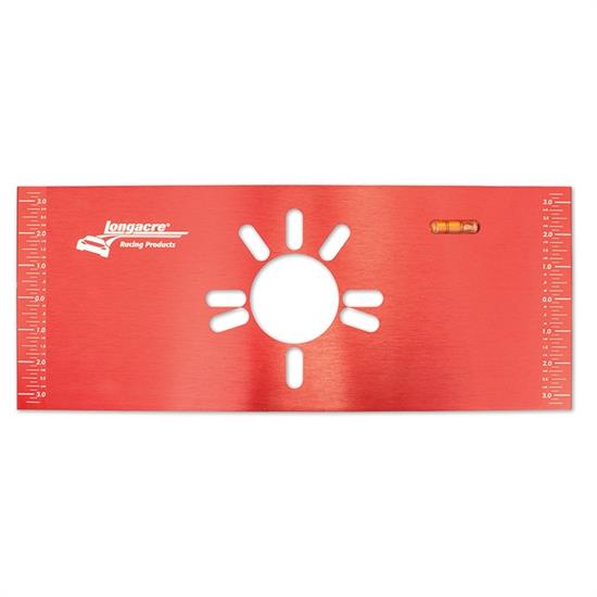 Longacre 79023 Precision Bump Steer Billet Plate Only - 4 & 5 Bolt