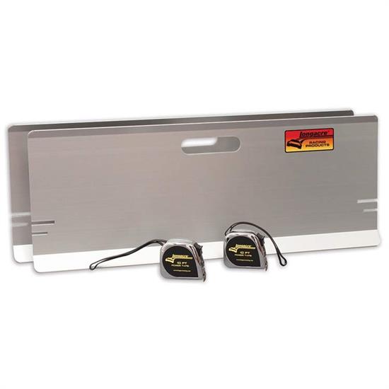 Longacre Racing 79501 Aluminum Toe-In Plates w/ Magnets