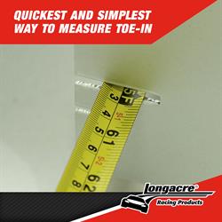 Longacre® Racing 79501 Aluminum Toe-In Plates w/ Magnets