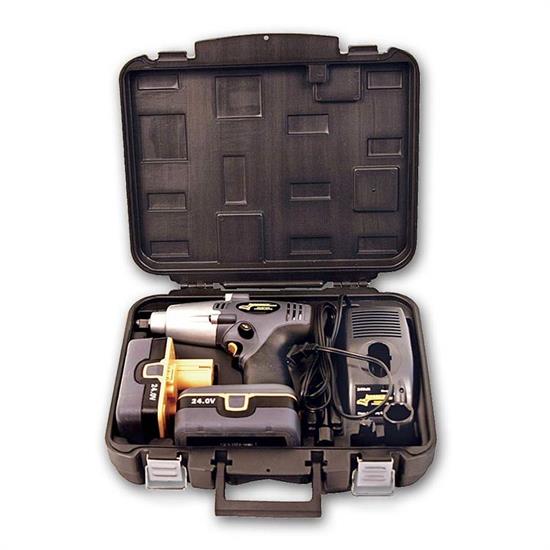 Longacre 52-M68604 Pit Impact Gun with 2 Batteries & 220V Charger