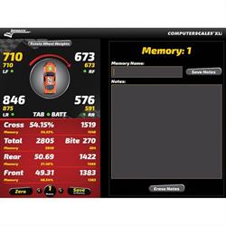 Longacre 52-M72728 Computerscales Wireless 9.7in Tablet Xli