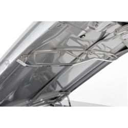 Eddie Motorsports MS274-32P 1957 Chevy Hood Braces, Polished