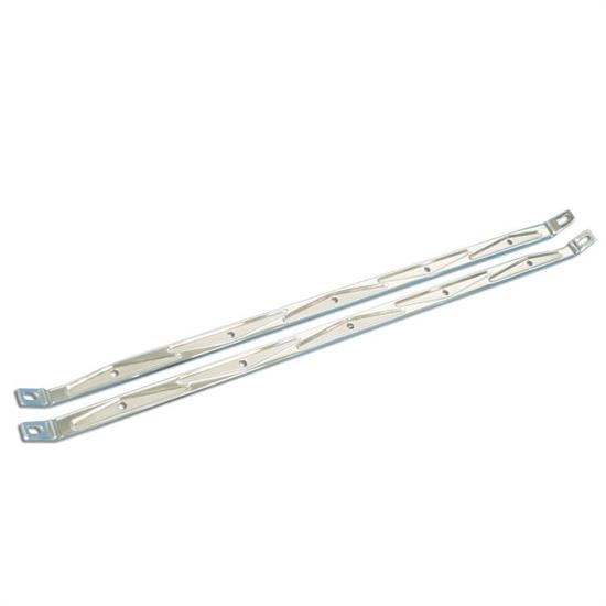 Eddie Motorsports MS274-37P 1957 Chevy Hood Support Braces, Polished