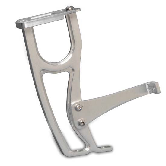 Eddie Motorsports MS274-42CA 1957 Chevy Hood Latch & Support, Clear