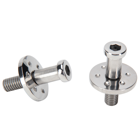 Eddie Motorsports MS277-21P Door Striker Bolts w/ Dimpled Washer