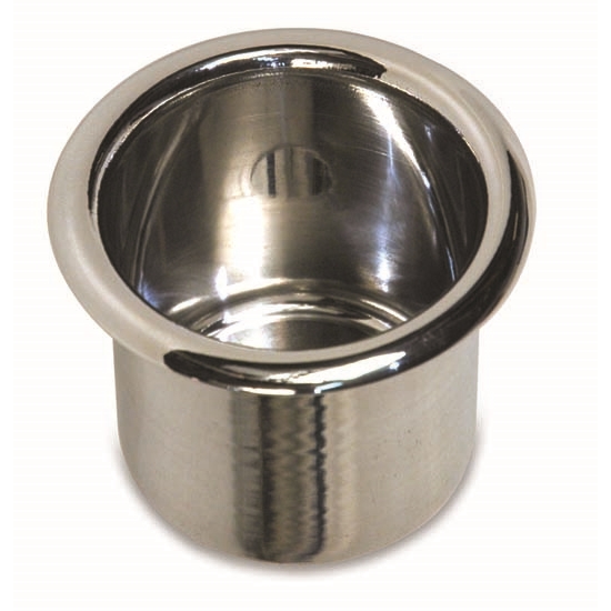 Eddie Motorsports MS281-32P Spun Aluminum Drink Holder, Medium
