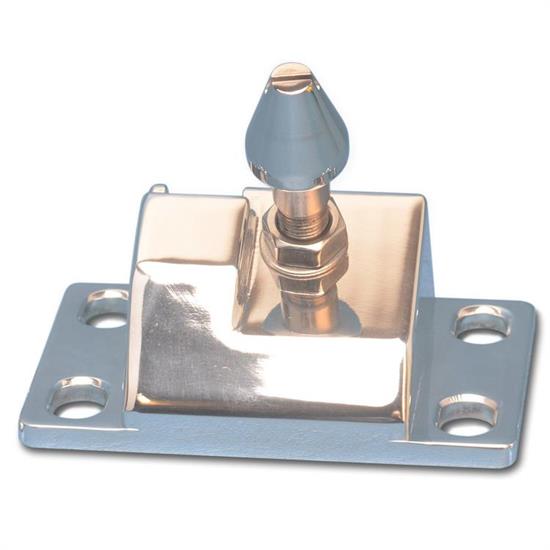 Eddie Motorsports MS276-17P Polished Hood Latch, 1966-67 Nova