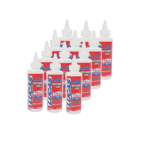 Lucas 10152 Semi-Synthetic Assembly Lube, Case of 12 Bottles