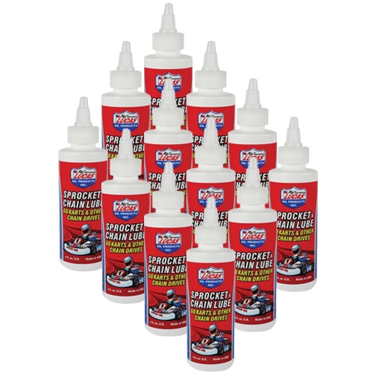 Lucas Oil 10525 Sprocket and Chain Lube, Case