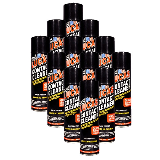 Lucas Oil 90799 Contact Cleaner, Case