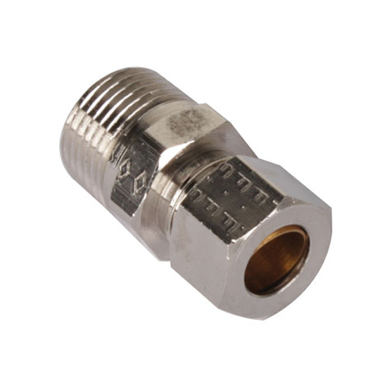 Cold Fire Super Systems 40030164N Tee Fitting, 3/8 NPT Male Tube