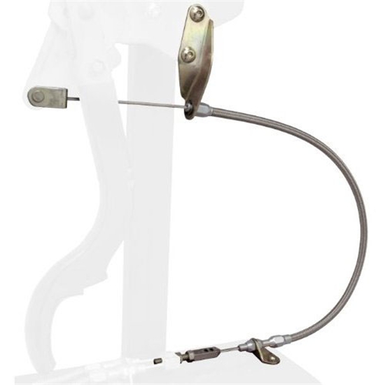 Lokar EC-8003U Black Connector Cable for 1939 to 1948 Chevy Hand Brake