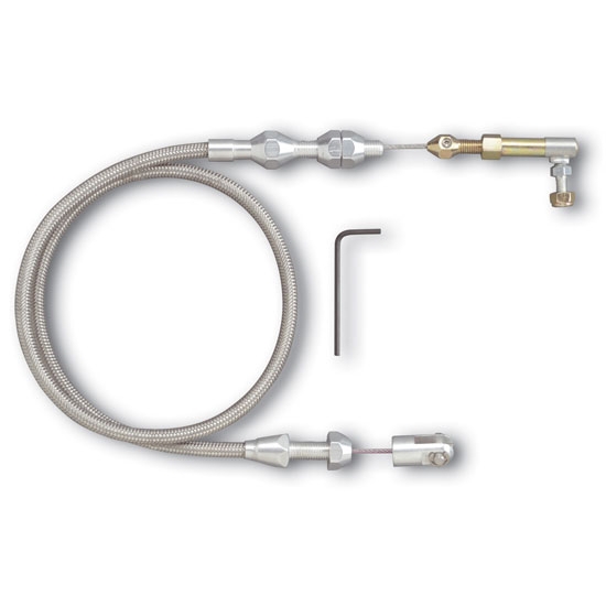 Lokar TC-1000HT48 Hi-Tech Throttle Cable, 48 Inch