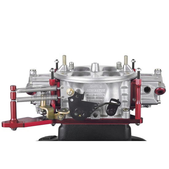 Lokar 1010142 Rod Type Throttle Linkage Kit, 4 Hole Plenum, Red