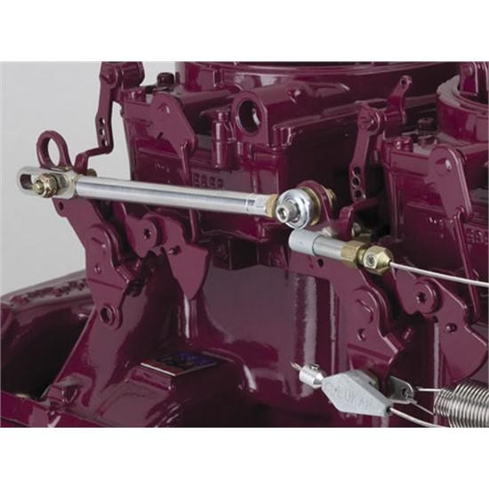 Lokar TCB-PLR3 Holley Carb Progressive Linkage Kit on 8-1/4 - 8-5/8