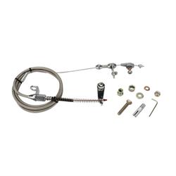 Lokar KD-2AODHT Ford/AOD Stainless Steel Kickdown Cable