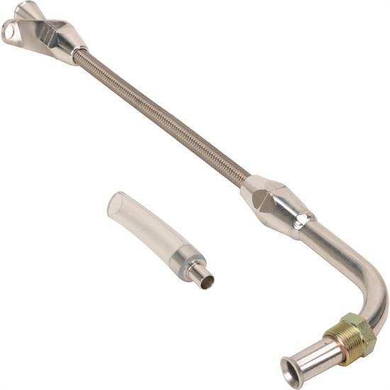 Lokar TD-30C4TMPAN Ford C4 Transmission Shorty Dipstick, Pan Style