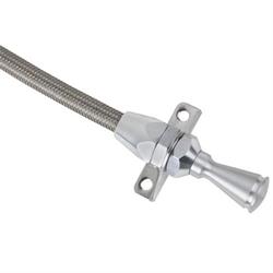 Lokar TD-3AODFM Hi-Tech Trans Dipstick, Ford AOD, Firewall Mount