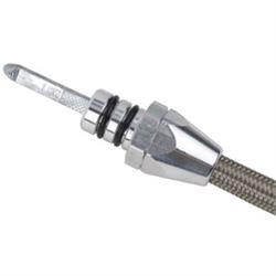 Lokar TD-3AODFM Hi-Tech Trans Dipstick, Ford AOD, Firewall Mount
