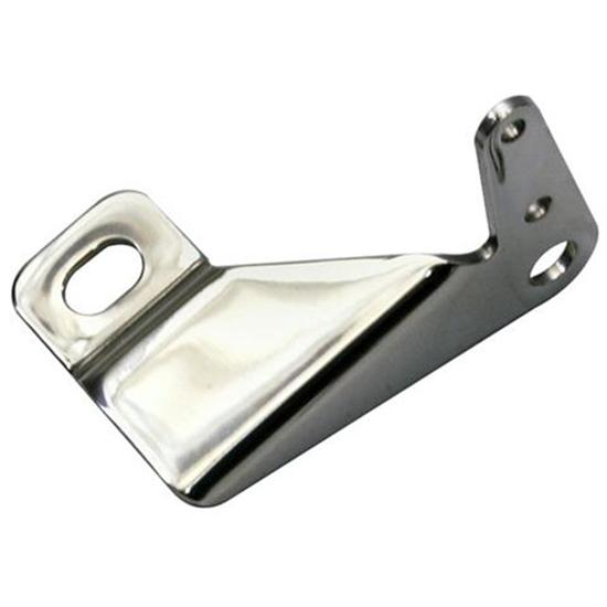 Polished Stainless Carburetor Throttle Cable Bracket
