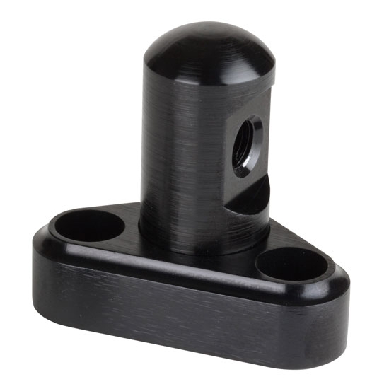 Lokar XTCB-40LS1 Black LS1 Throttle Bracket, 1998-99 GM, Single Stud