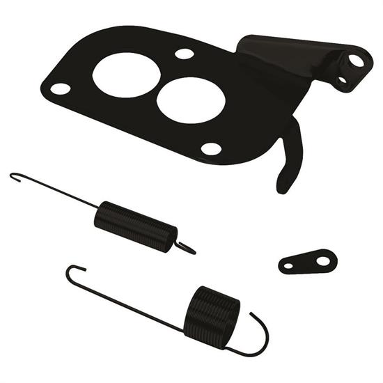 Lokar XTRP-4006 Midnight Series 3 Bolt Carb Throttle Cable Bracket