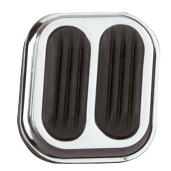 Lokar SG-6009 Chrome Dimmer Switch Cover, Chevy/Ford