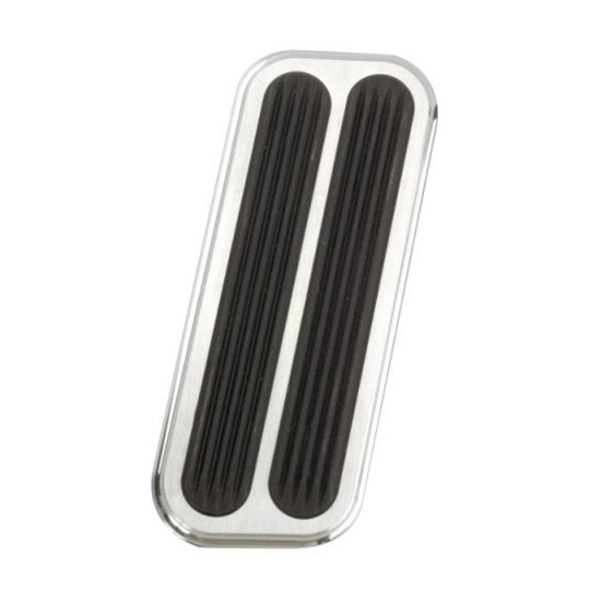 Lokar BAG-6092 67-69 Camaro/Firebird Billet Alum Throttle Pad w/Rubber