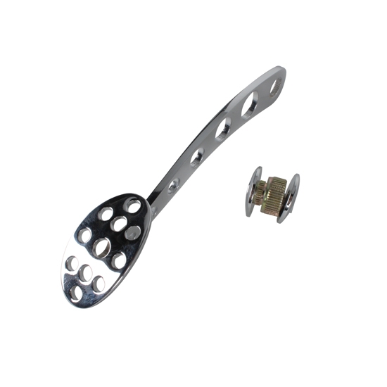 Garage Sale - Lokar DBW-6151 Chrome Drive-By-Wire Throttle Lakester Pedal Arm