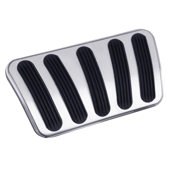 Lokar BAG-6166 67-72 Chevy/GMC Curved Billet Alum Auto Brake Pedal Pad