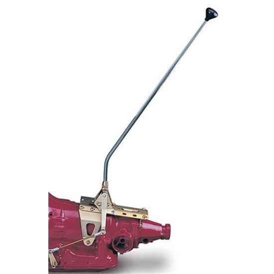 Lokar ATS6400R1 GM TH400 Radical Single Bend Shifter, 32 Inch