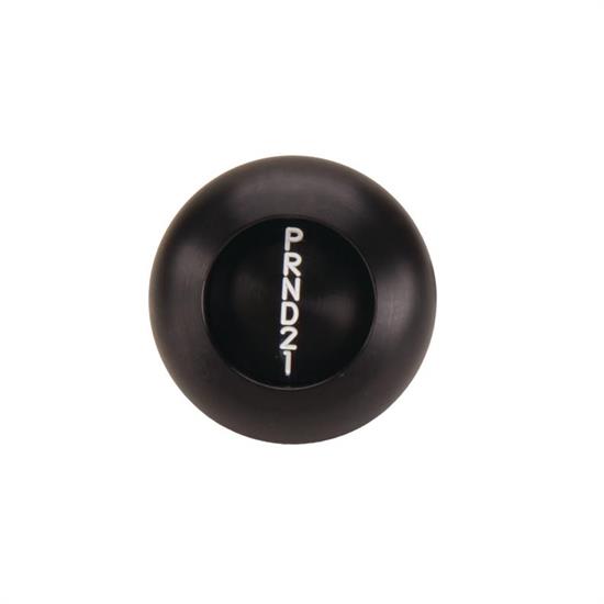 Lokar 6844 Mushroom Knob Replacement Button, Black