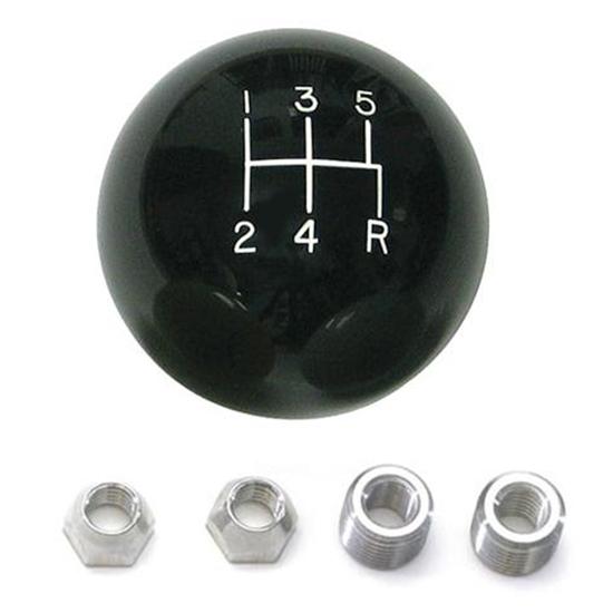 Lokar SK-6876 5 Speed Black Manual Shift Knobs