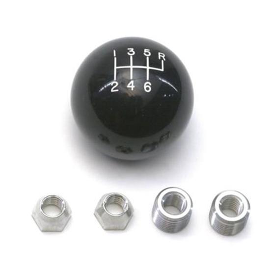 Lokar SK-6877 Black Manual 6 Speed Shift Knobs
