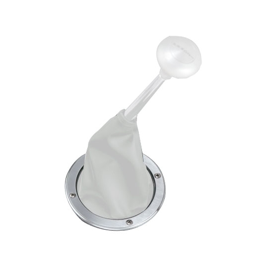 Lokar 70-SSR Round Shifter Boot Ring, Stainless