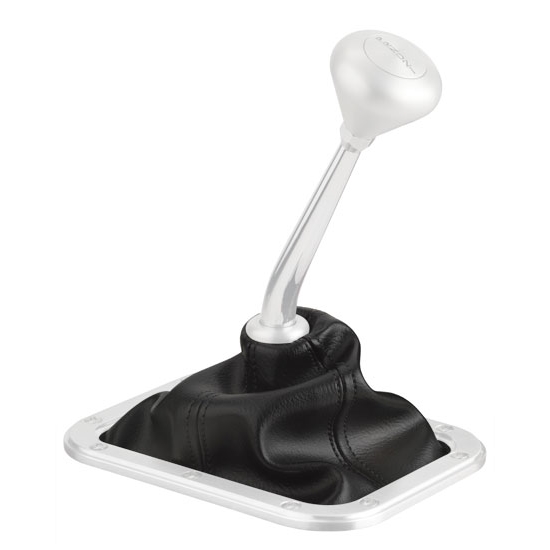 Lokar 70-BAF3 Deluxe Top Rect Shifter Boot w/ 5/8 Inch Sliding Bezel
